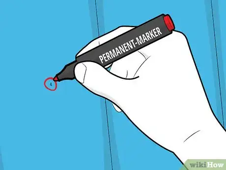 Step 4 Mark the leak with a permanent marker once you locate it.