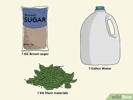 Step 1 Combine the raw materials (see Things You'll Need below) in a 1:1:1 ratio.