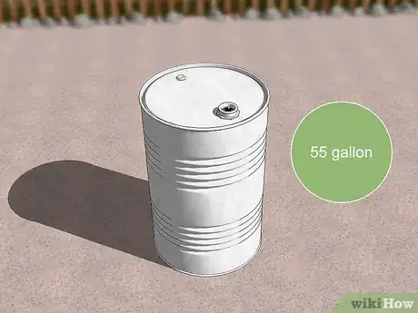 Step 1 Acquire a 55 gallon (208.2 L) steel drum.