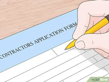 Step 7 Fill out an application for your license.