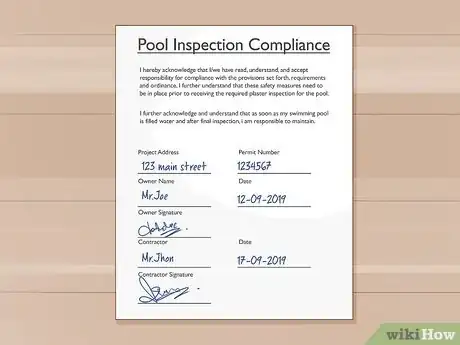 Step 2 Comply with any city inspections before work begins.