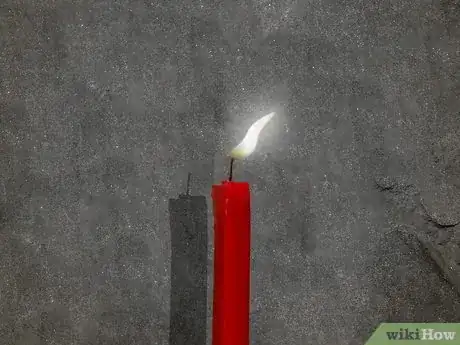 Step 3 Interpret the candle’s flame.