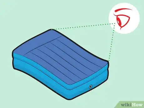 Step 1 Inspect the air mattress visually.
