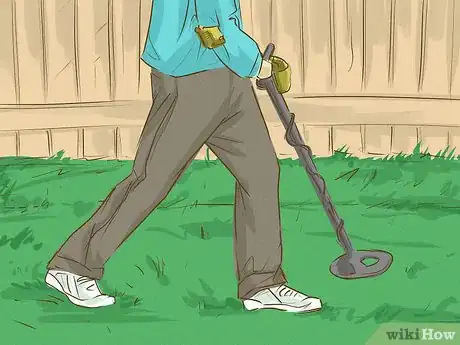 Step 7 Use a metal detector in your yard.