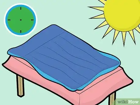 Step 5 Dry the mattress in direct sunlight or in the wind for an hour or two.