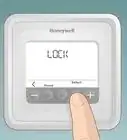 Unlock Honeywell Thermostat