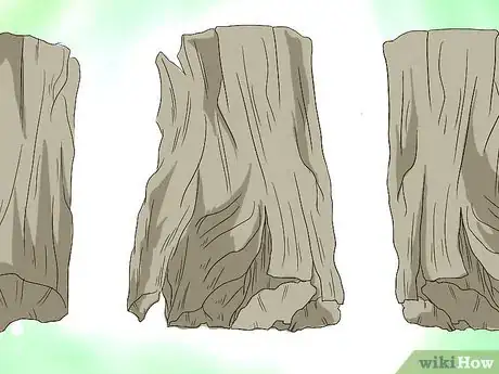 Step 1 Use tree bark.