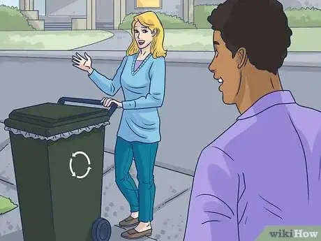 Step 2 Ask a neighbor if you can use their garbage container.